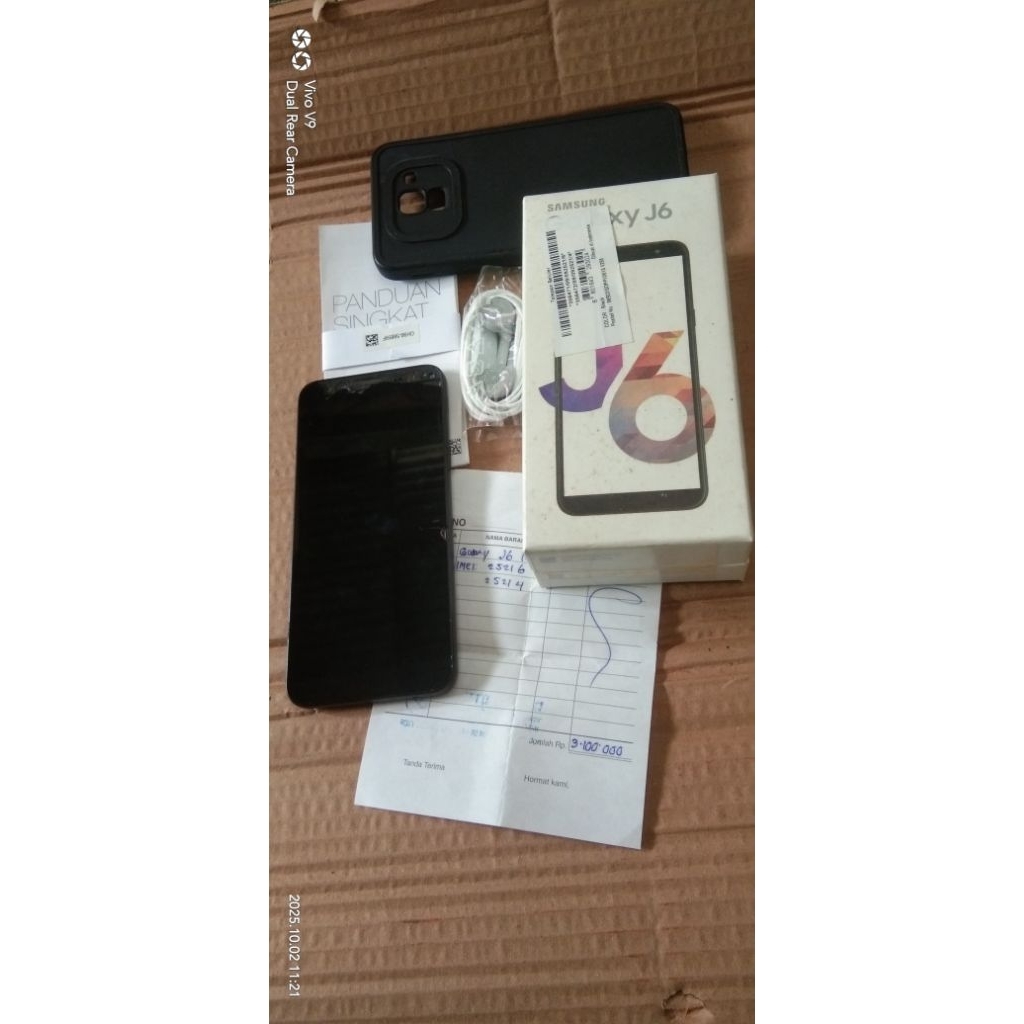 SAMSUNG J6 ram 3/32 ( minusan )