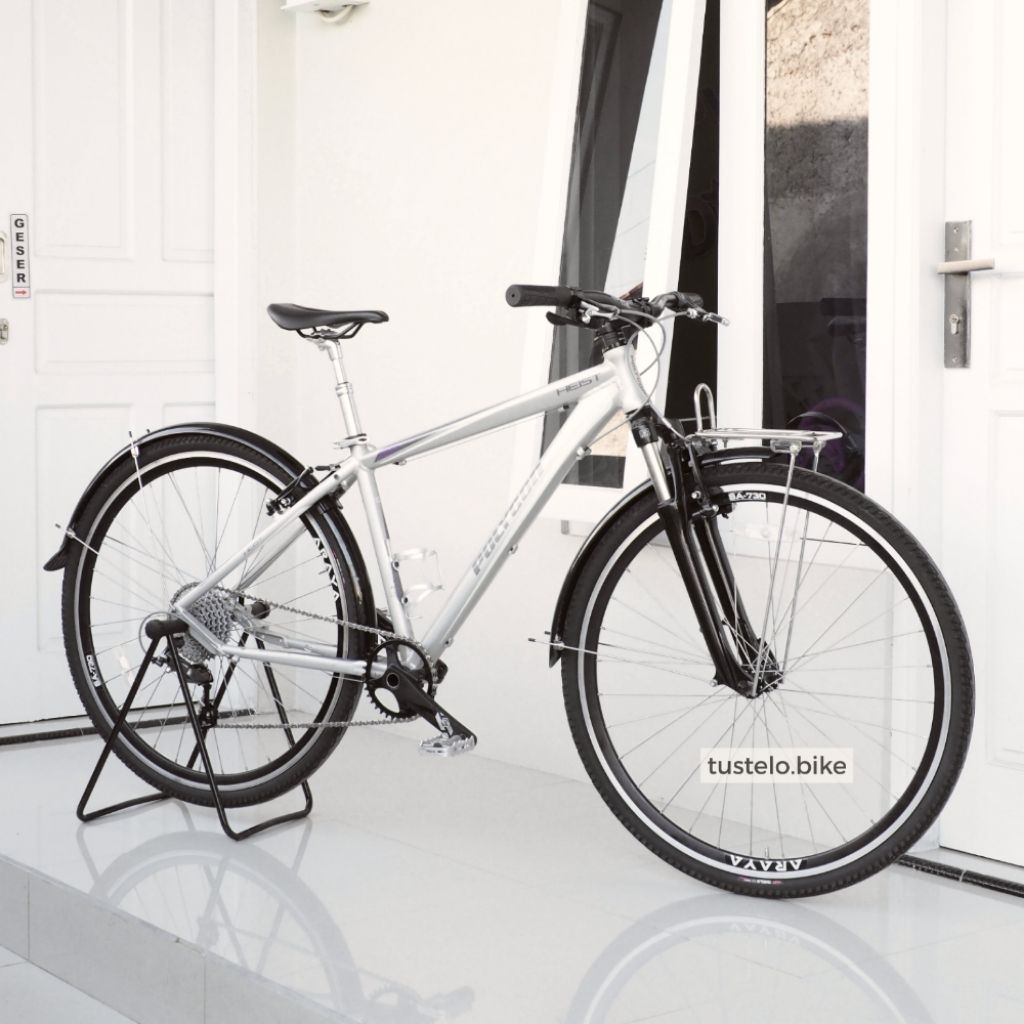 Sepeda Hybrid Commuter 700c Polygon Heist 2.0 Claris by Tustelo.bike Siap Touring