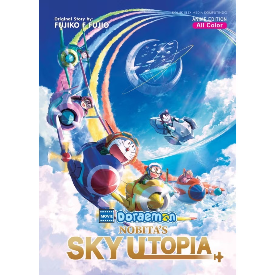 KOMIK DORAEMON MOVIE NOBITA SKY UTOPIA