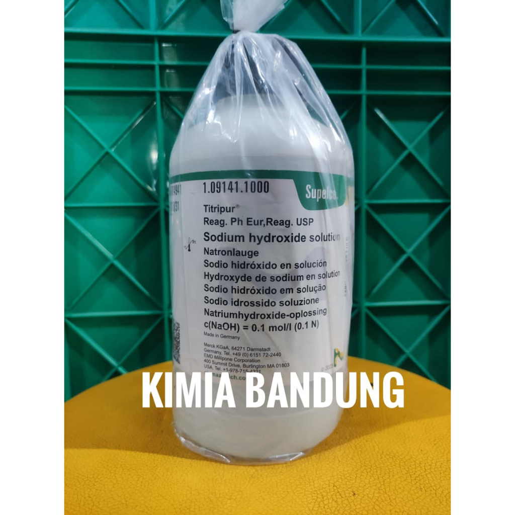 SODIUM HYDROXIDE SOLUTION 0.1 MOL/MERCK 109141 - 1L ORIGINAL