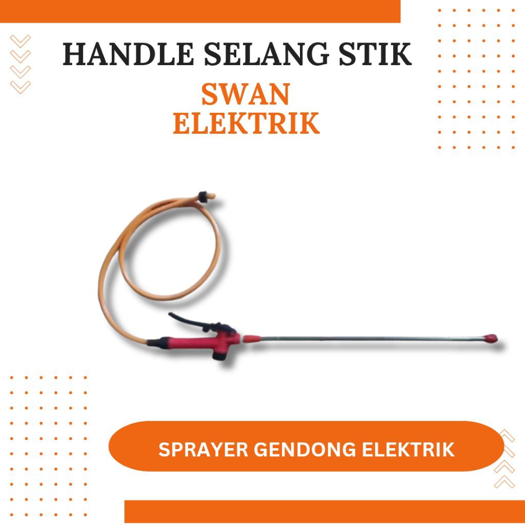Handle selang stik original sprayer swan elektrik