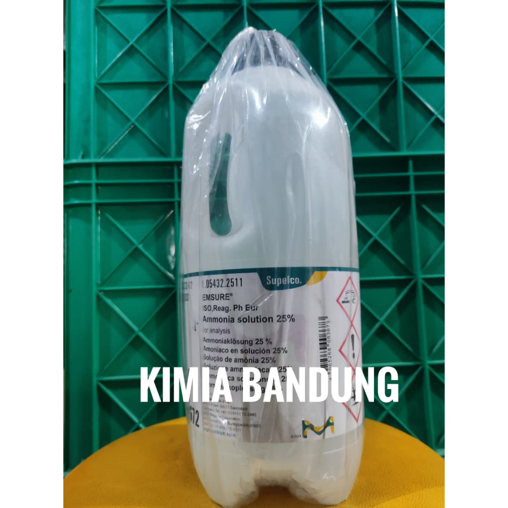 AMMONIA SOLUTION / LARUTAN AMONIA / NH4OH MERCK 105432 - 2,5L ORIGINAL