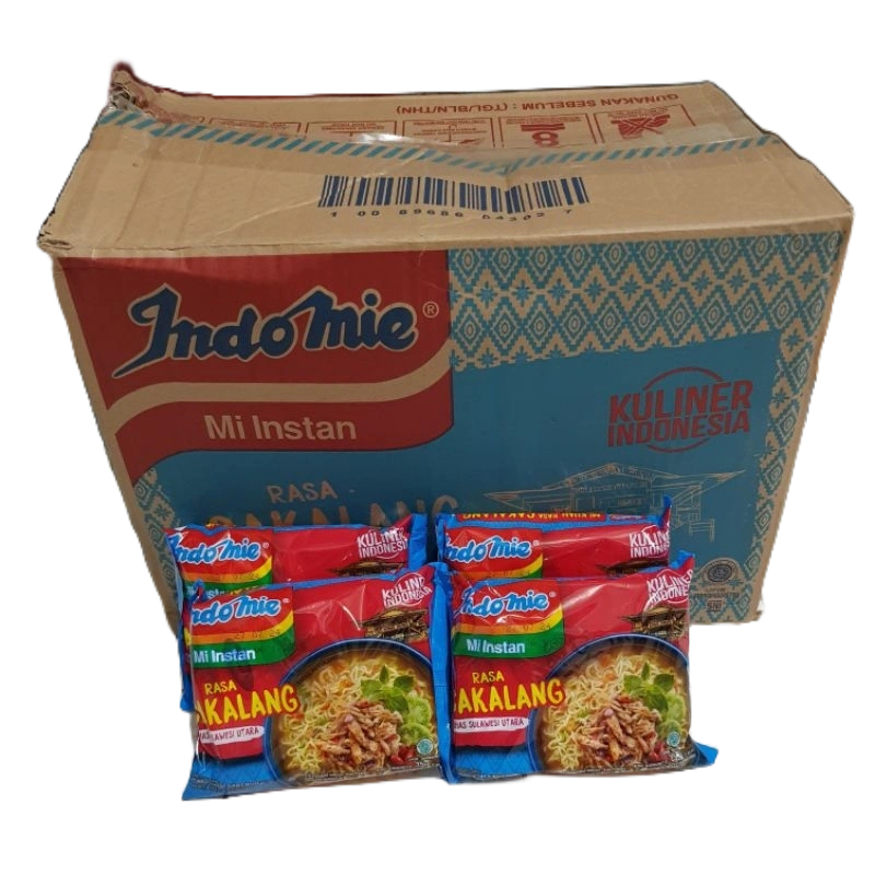 INDOMIE CAKALANG KUAH KHAS SULAWESI UTARA 1 DUS 40 PCS