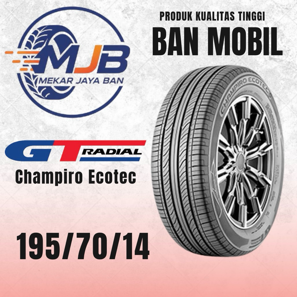 Ban Mobil Baru GT Champiro Ecotec 195/70/14
