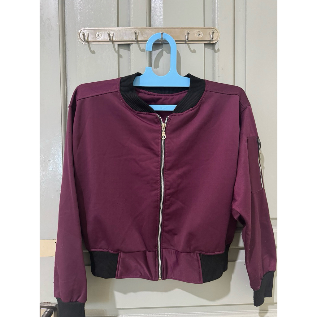 PRELOVED JAKET UNGU PURPLE