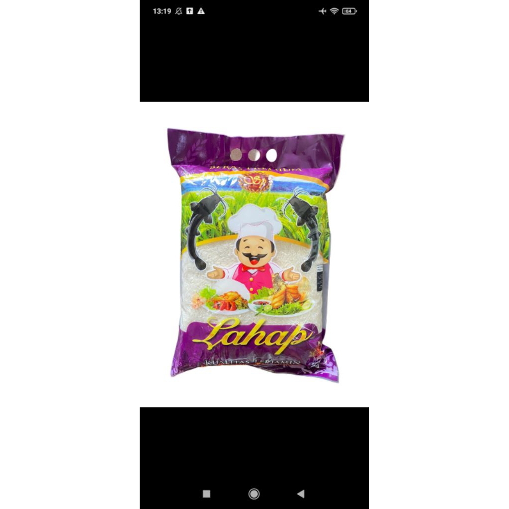 beras lahap 5kg
