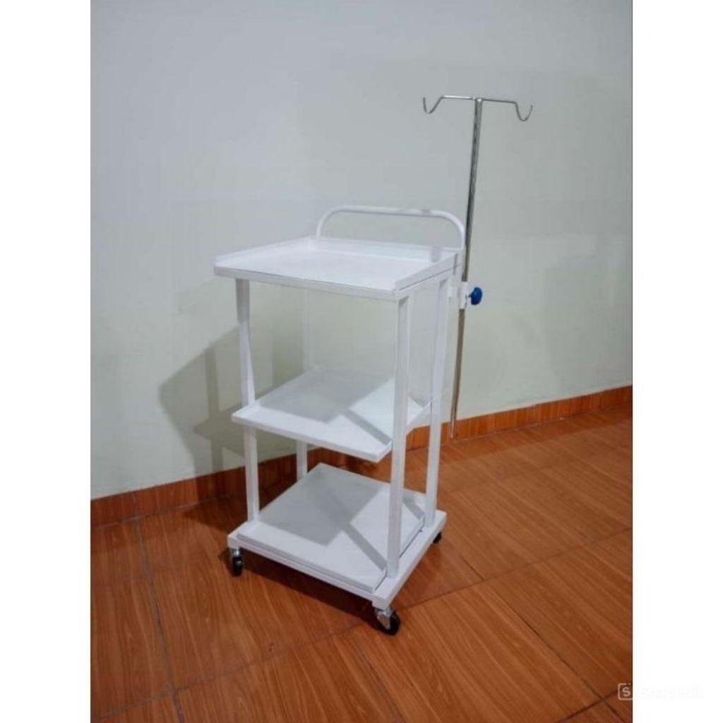 Trolly ekg besi / Trolly EKG / Trolly monitor / Trolly medis