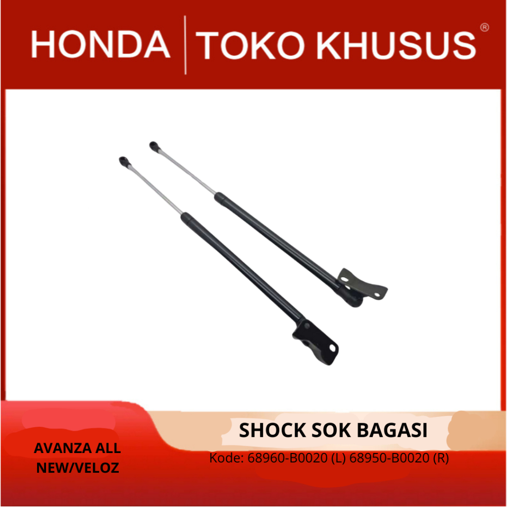 1SET BREAKER BAGASI AVANZA ALL NEW/VELOZ 68960-B0020 (L) 68950-B0020 (R)