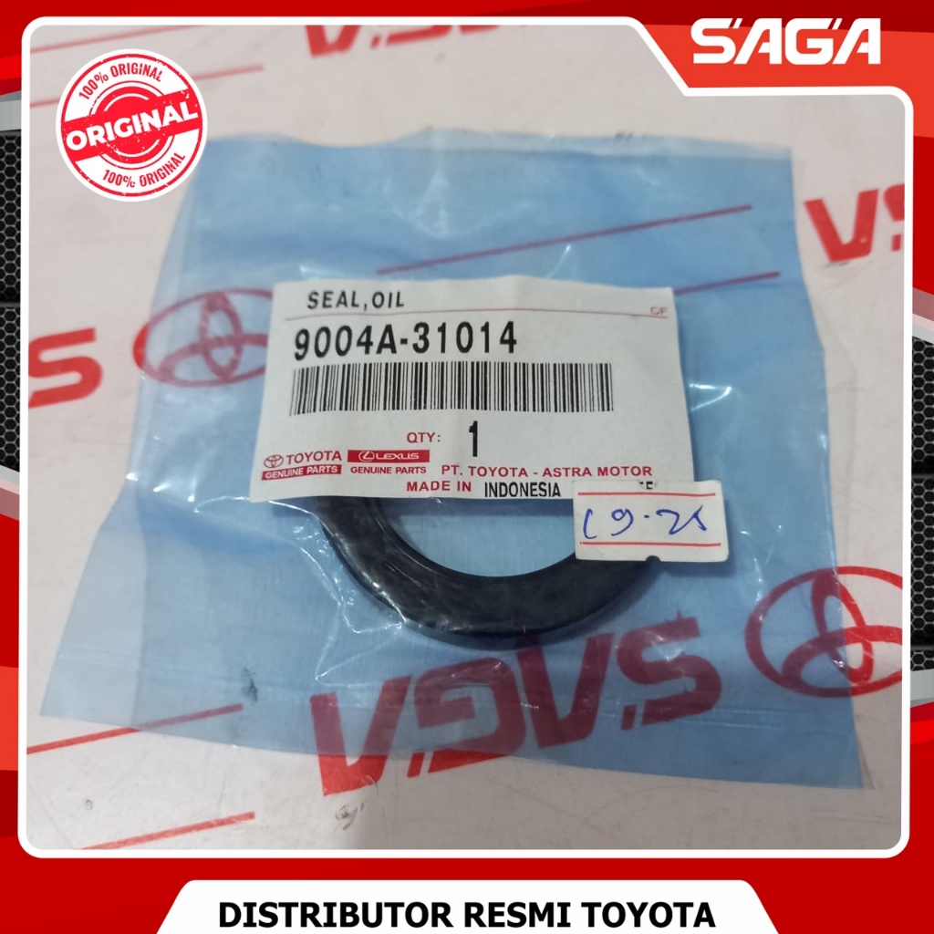 SAGA | Seal Transmisi Roda Avanza, Xenia, Rush & Terios Sil Buntut Oil New Original Genuine Toyota 9