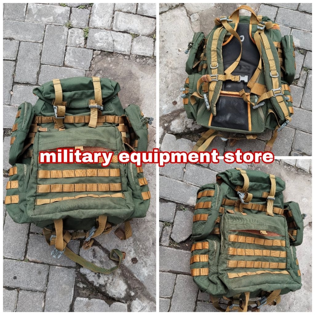 TAS RAIDER KARTIKA EKA PAKSI BEKAS ASLI JATAH TNI - TAS RANSEL BEKAS ASLI JATAH TNI