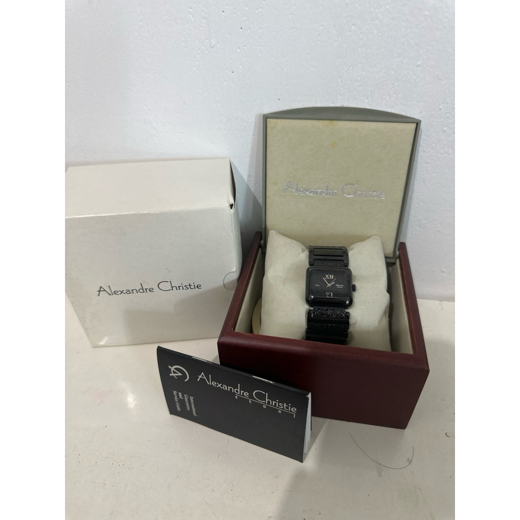 Preloved jam Alexandre Christie wanita