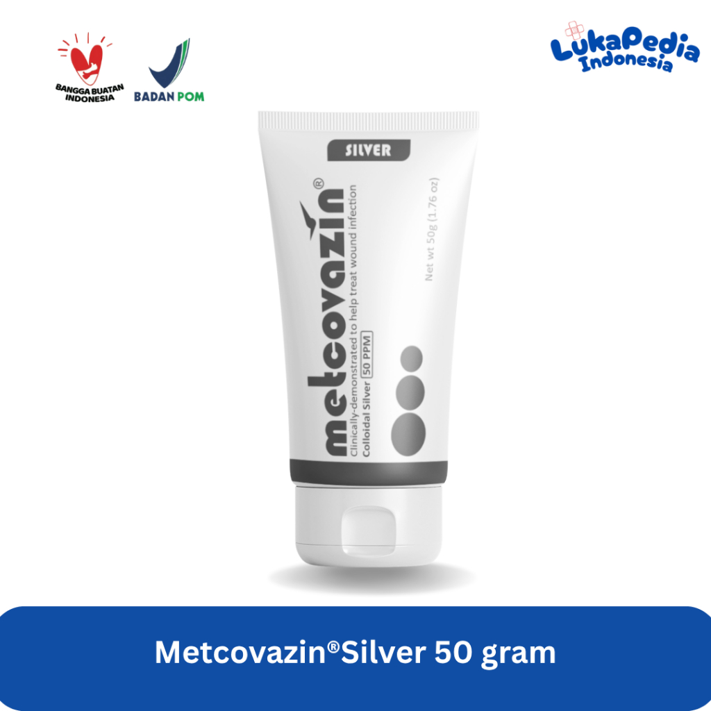 Salep Metcovazin Silver 50 gr Salep Luka Infkesi