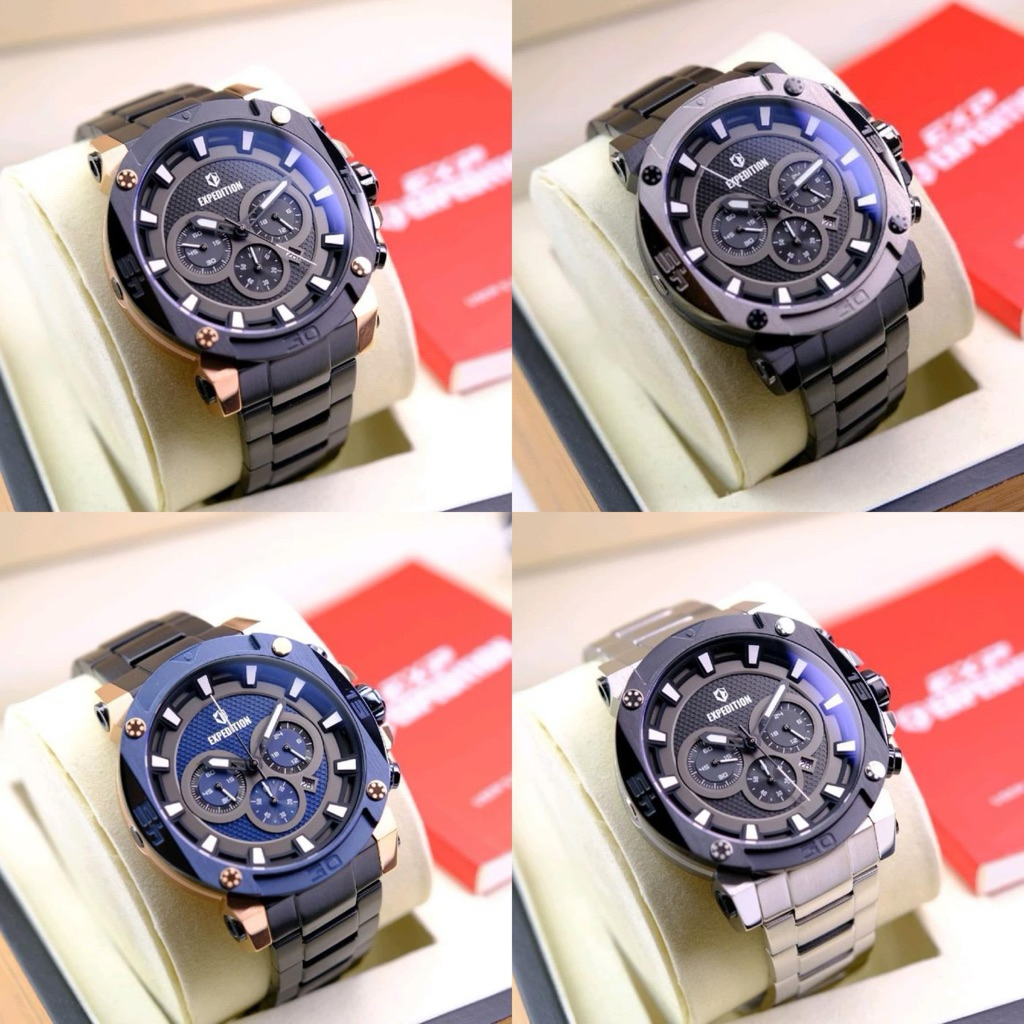 EXPEDITION E6606 E6606 EXP-6606 ORIGINAL | JAM TANGAN PRIA STAINLESS STEEL