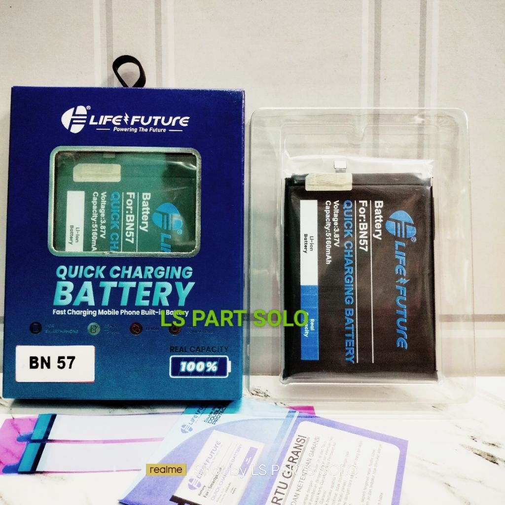 Baterai LF Double Power ~ BN57 / BN 57 Poco X3/X3 Pro