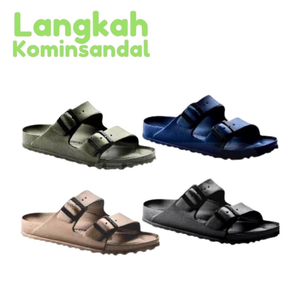 Komin Sandal Pria Sendal Cowok Casual Dewasa Slipper Pria Fashion Surfing Original #40-45