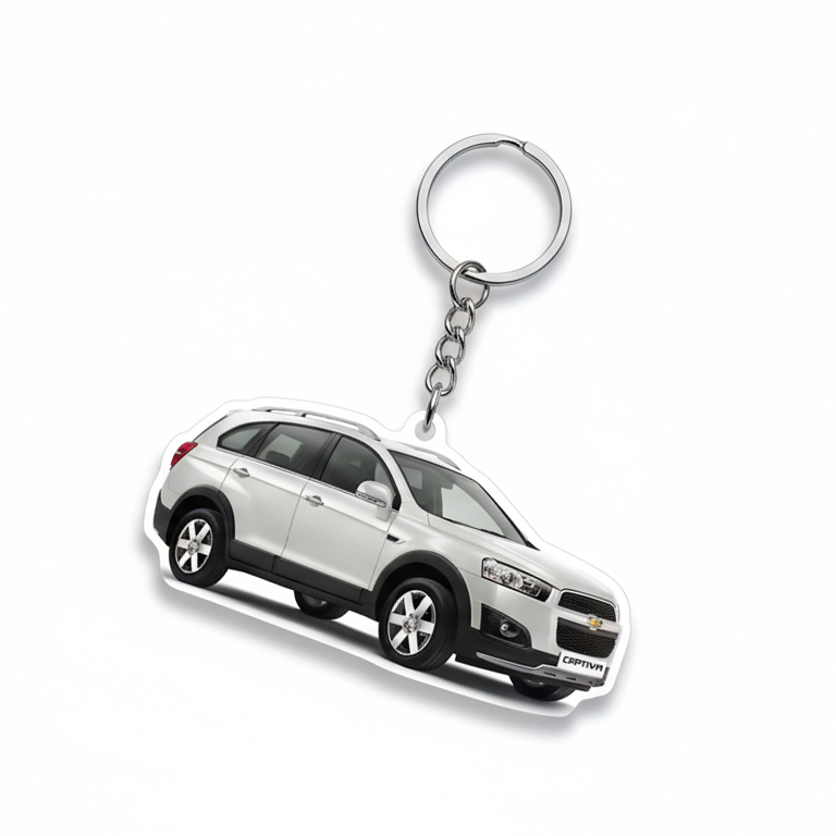 Gantungan kunci CHEVROLET CAPTIVA AESTETHIC Eksklusif Merchandise Aksesoris Mobil Akrilik