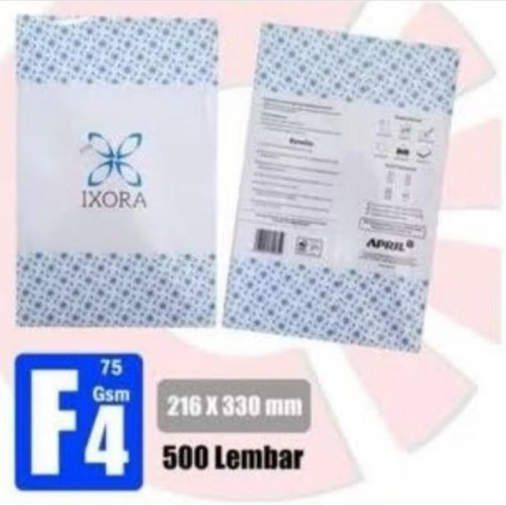 Kertas HVS F4 75 MEREK IXORA
