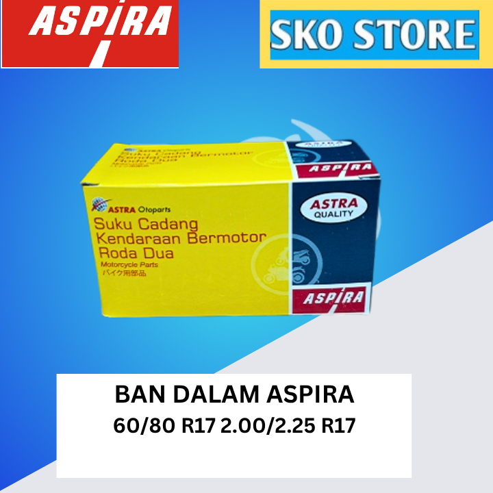 Ban Dalam Aspira 60/80 R17 2.00/2.25 R17 Original Murah
