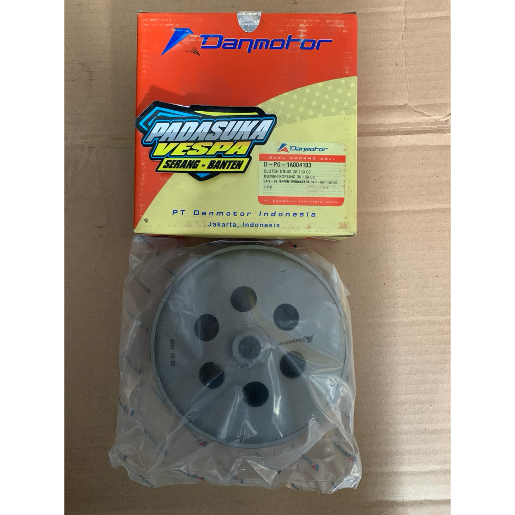 mangkok kampas ganda cvt vespa matic