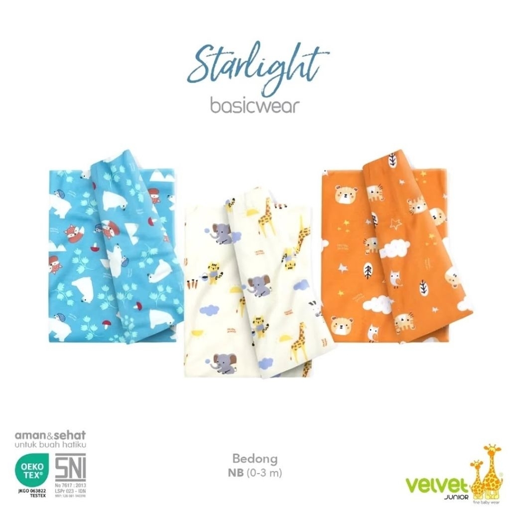 Bedong Velvet Junior