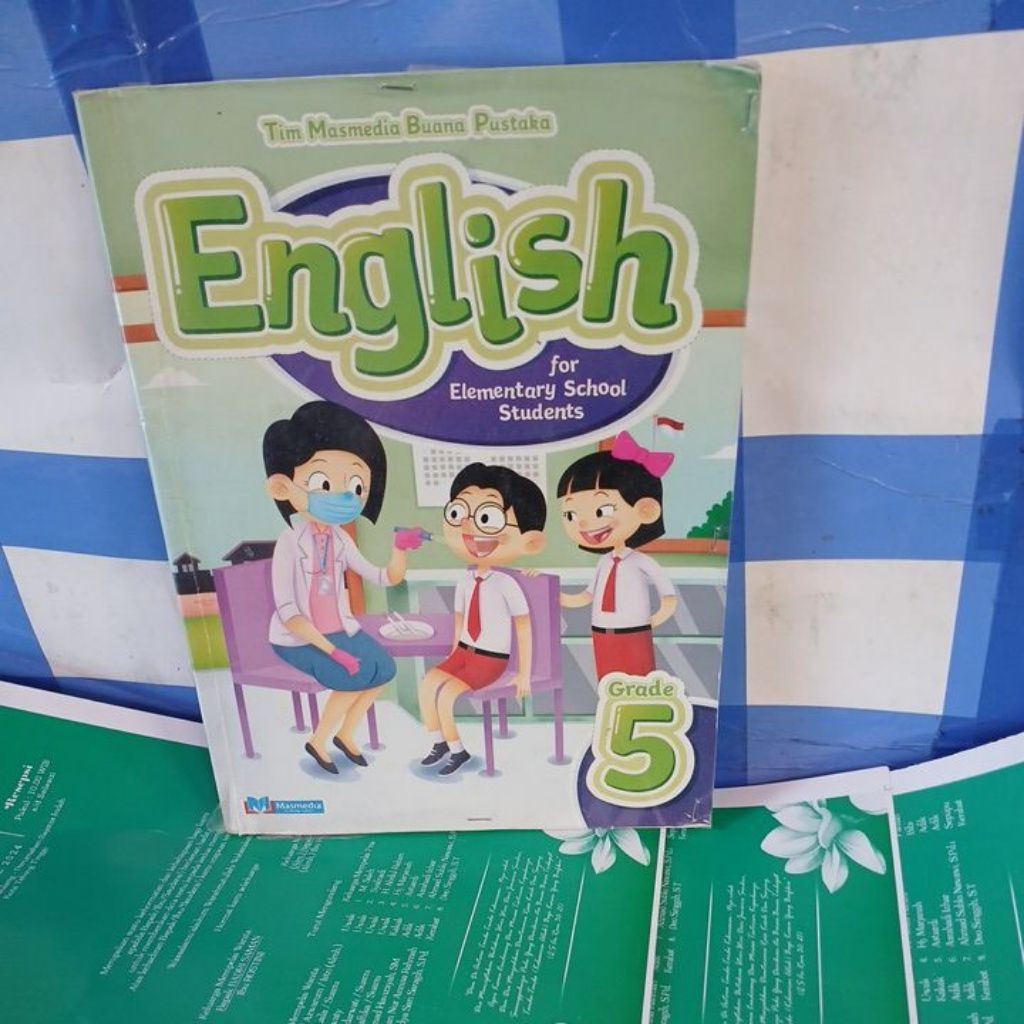 Buku English Untuk Kelas 5 SD Masmedia