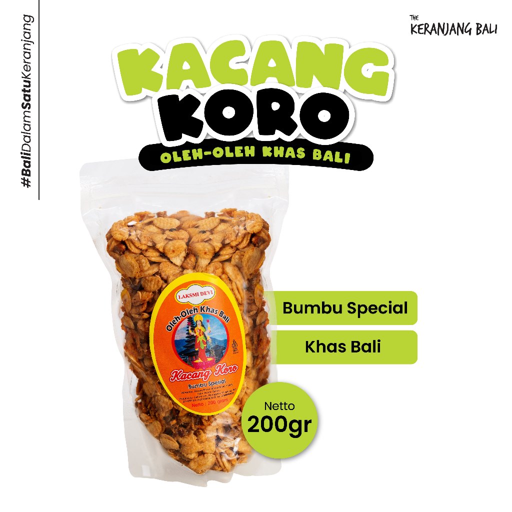 KACANG KORO BUMBU LAKSMI DEVI - OLEH-OLEH KHAS BALI