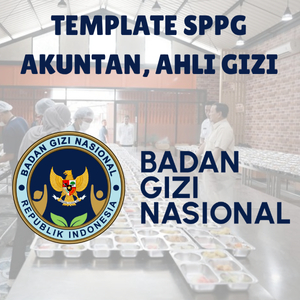 Template SPPG Akuntan Template SPPG Ahli Gizi Template SPPG ASLAP MBG Template Akuntan SPPG Template