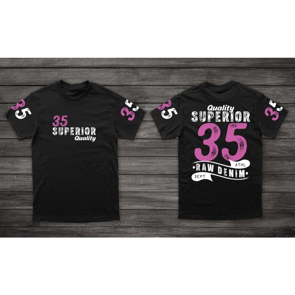 GIX DISTRO / KAOS MODEL JERSEY / KAOS ANGKA TERBARU BAHAN COTTON COMBED DISTRO