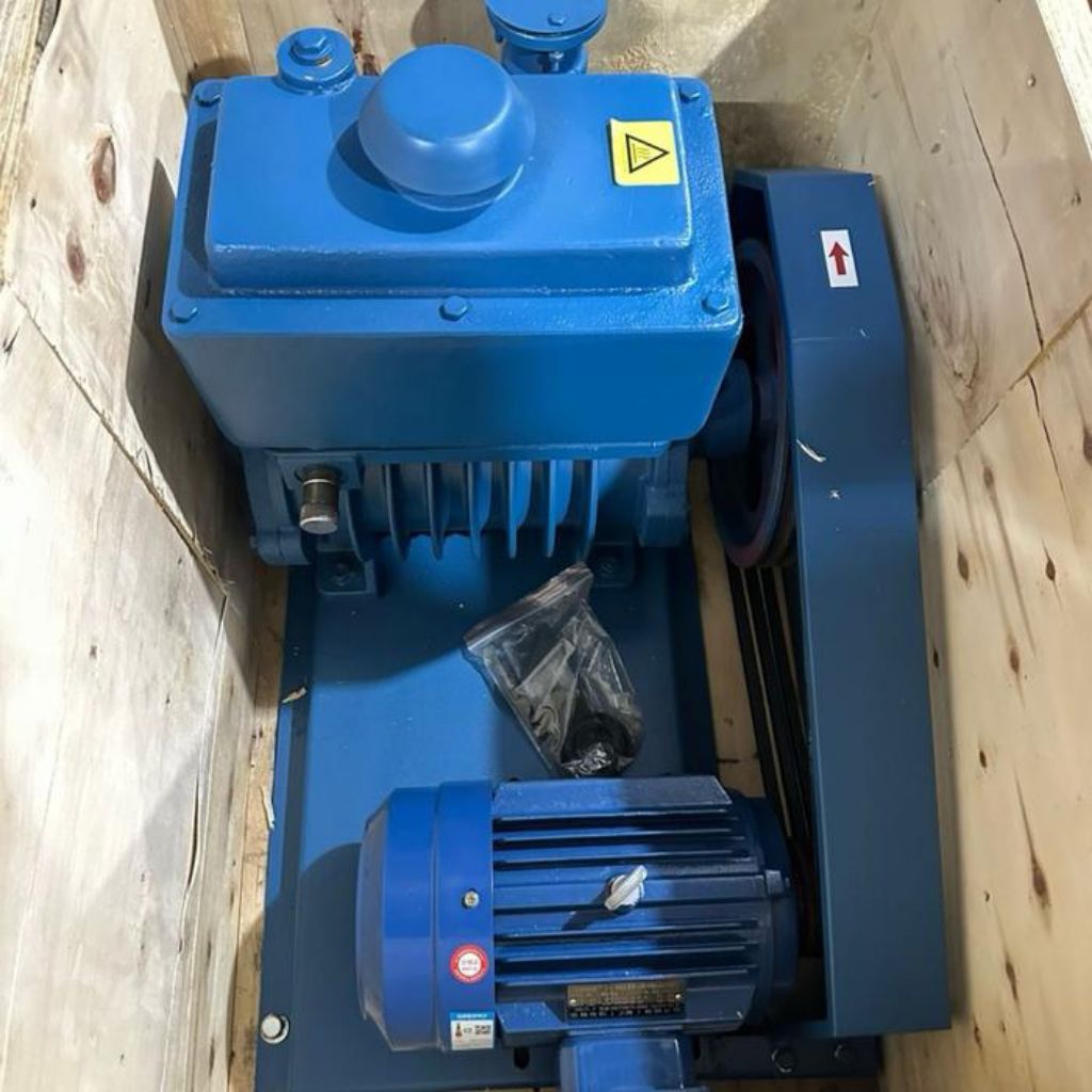 Rotary Vane Vacuum Pump Rotor 2X-8 1,1KW 380V Pompa Vakum Rotary Vane Baling-Baling Putar