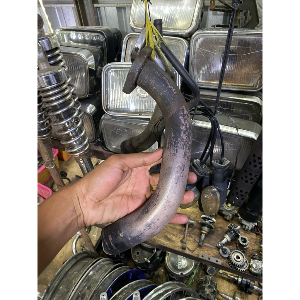 leher knalpot rx king peredam 2007-2009 original