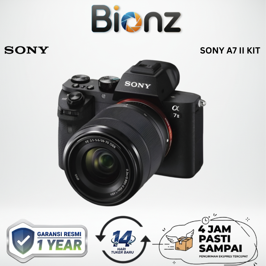 SONY A7 II KIT 28 70MM / SONY A7 MARK II KIT 28 70MM MIRORLESS