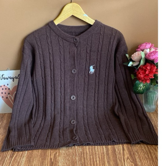 HOT DEALS OLOP CARDIGAN RAJUT KEPANG CABLE ATASAN WANITA NAYARA / Cardigan Rajut Kepang