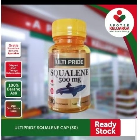 ULTIPRIDE SQUALENE 500MG 30 KAPSUL