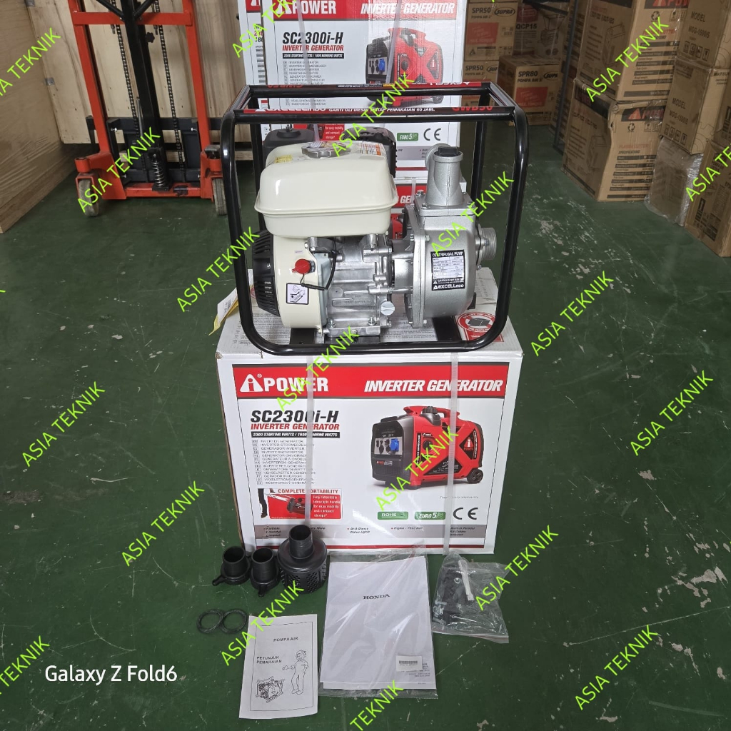 MESIN POMPA AIR SAWAH IRIGASI ALKON WATER PUMP HONDA 2 INCH 2"