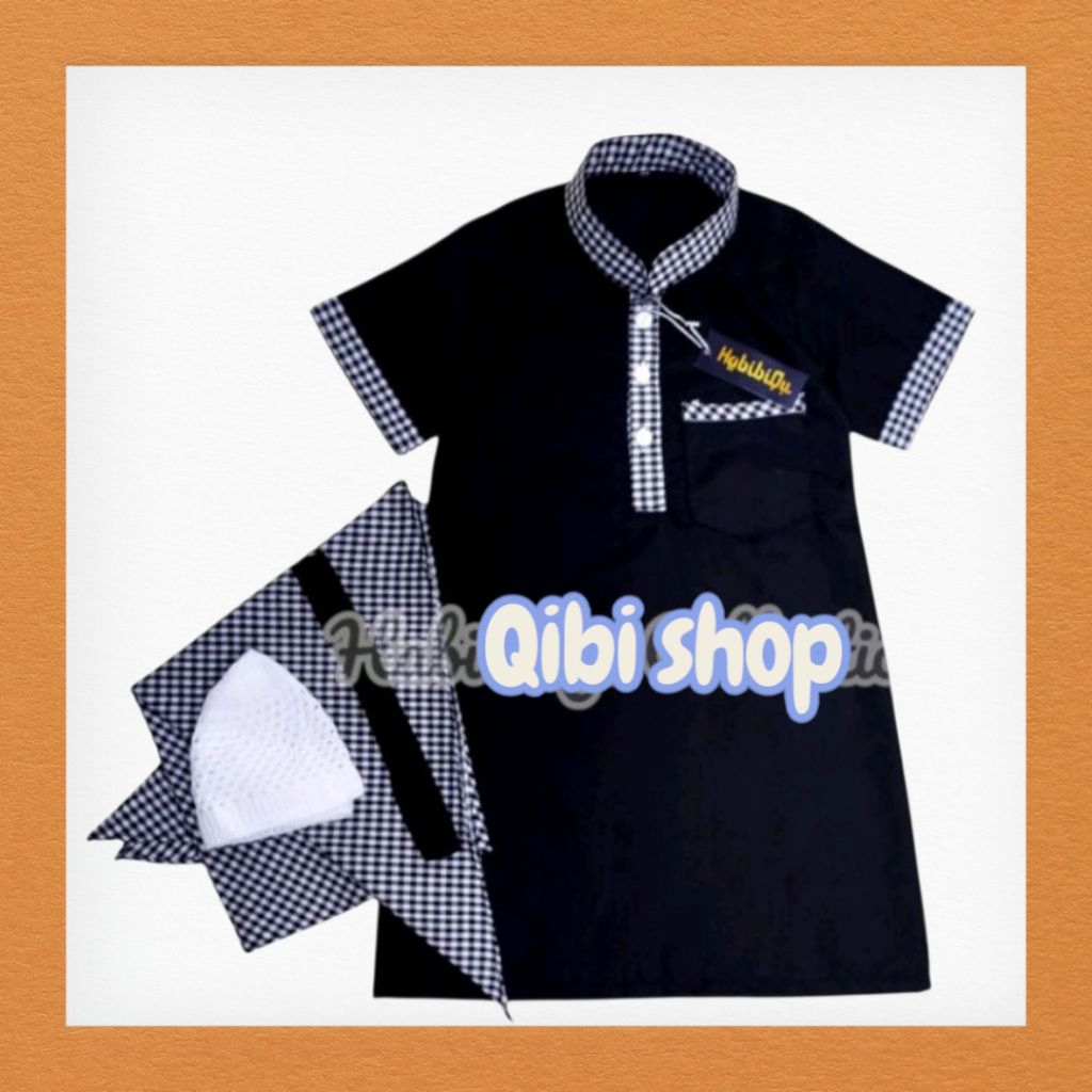 BAJU GAMIS KOKO BAYI SET SORBAN 0-2 TAHUN JUBAH BAYI AQIQAH BAJU GAMIS KOKO BAYI TURKI