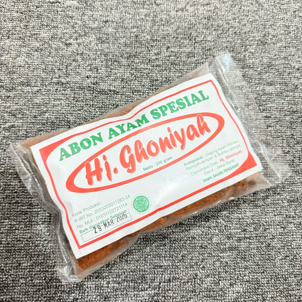 ABON AYAM SPESIAL HJ GHONIYAH