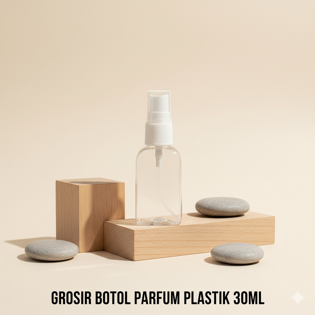 GRSOIR BOTOL PLASTIK 30ML || BOTOL CAREX || BOTOL KOSONG PARFUM TEBAL