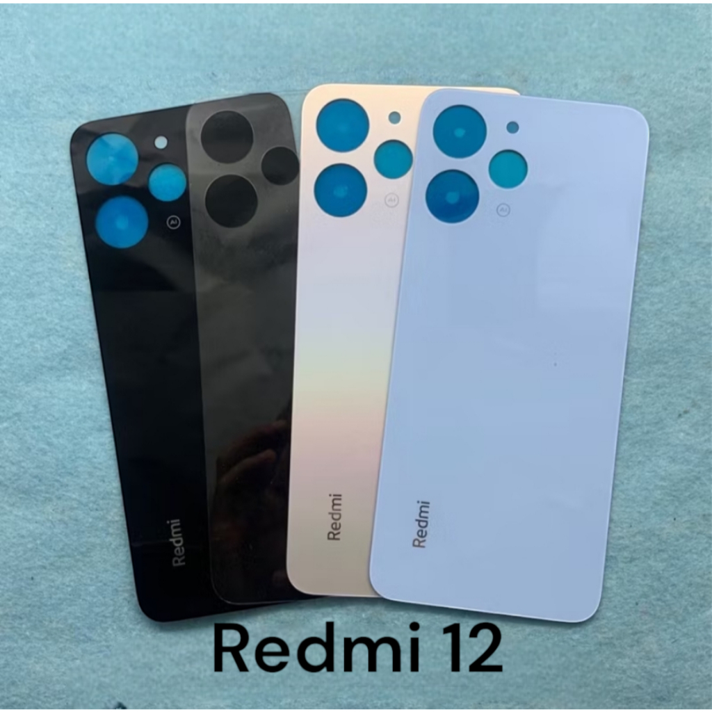 BACKDOOR REDMI 12 - TUTUP BELAKANG
