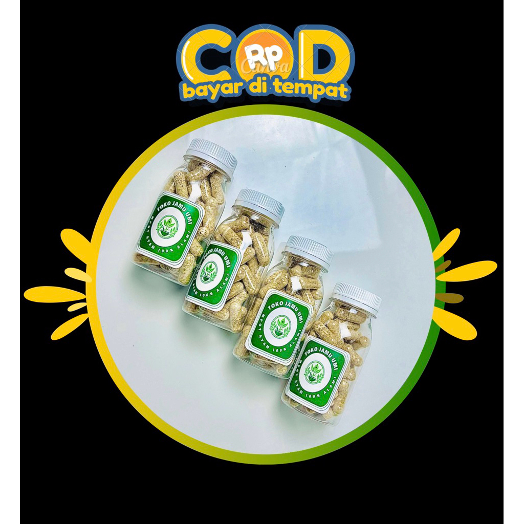 Mpot ayam biang KAPSUL 100% alami (BELI 3 GRATIS 1)