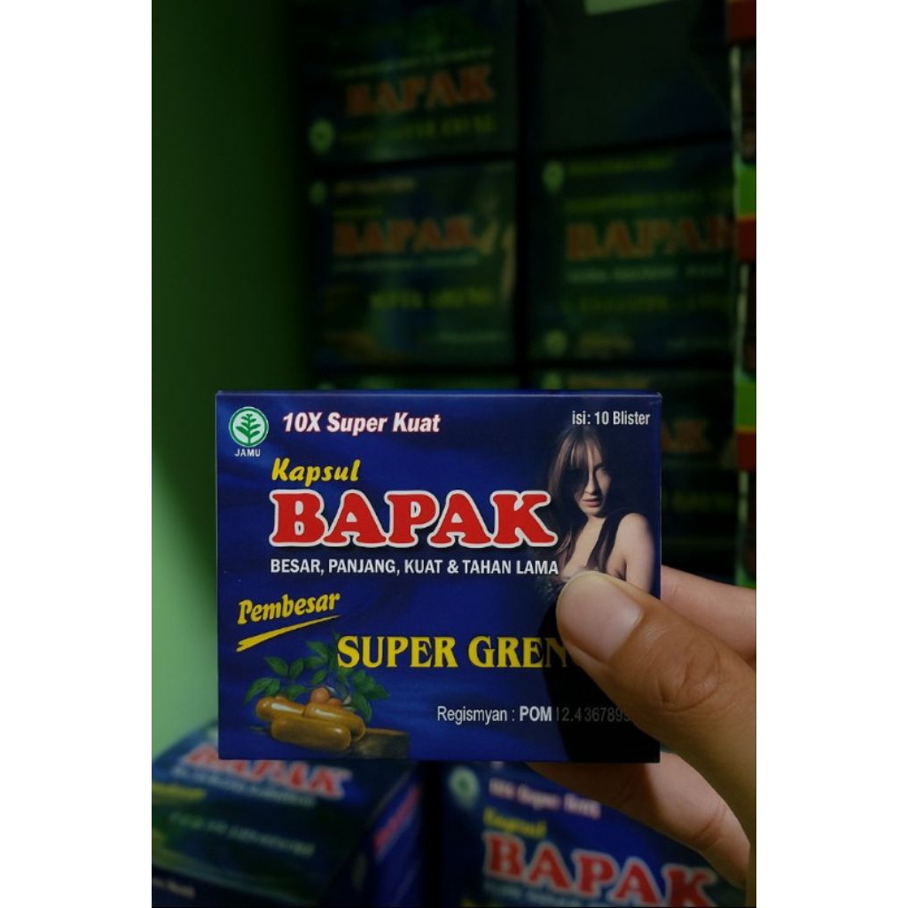 Bapak Super Greng – Suplemen Herbal Kapsul Harian untuk Dewasa (Isi 10 Sachet)