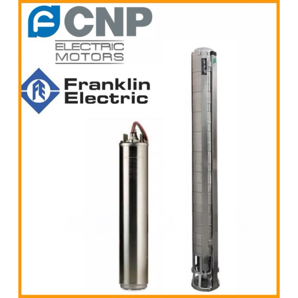 Pompa Air Satelit Submersible CNP SJ 1-25 Motor Franklin 1,1KW 1,5HP