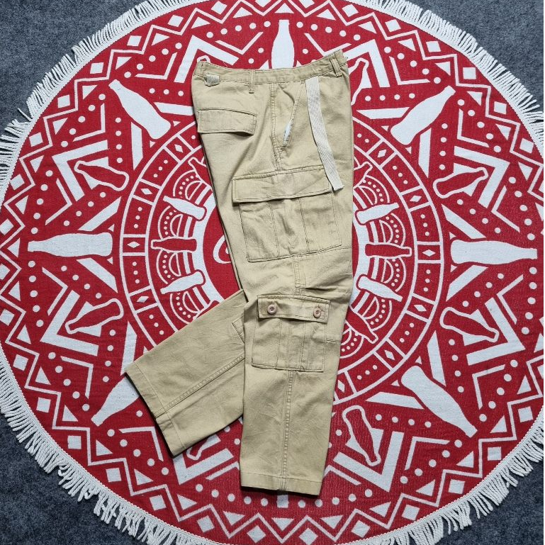 Celana Cargo Apartement multi pocket panjang