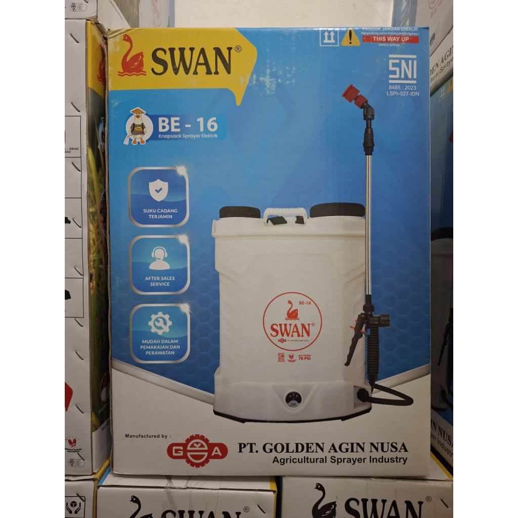 SWAN BE-16 - Tangki Sprayer Swan Be - Sprayer Swan 16 Liter SNI - Original Produk