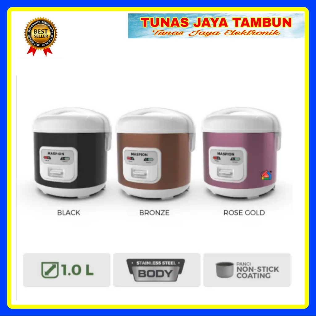 MAGIC COM MASPION MRJ 1003 BS / MAGIC COM MASPION 1 LITER / MASPION MRJ-1003BS