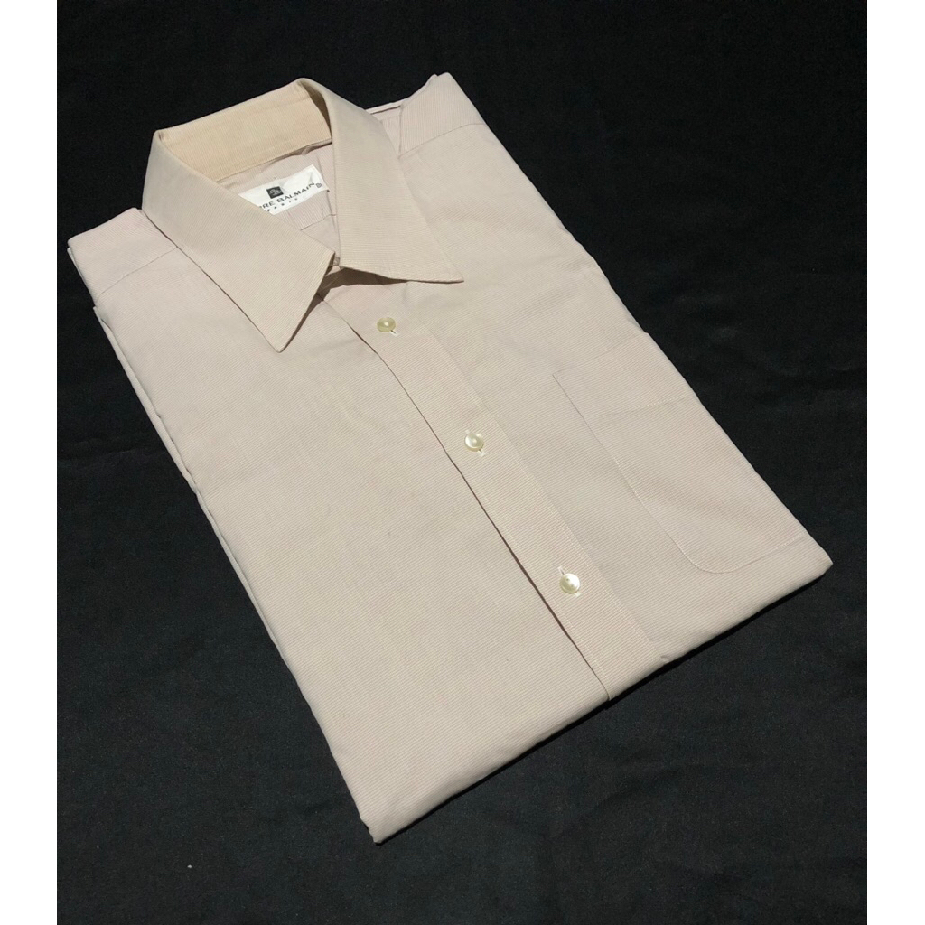 KEMEJA PIERE BALMAIN FORMAL SINGEL POCKET SECOND ORIGINAL (XL)