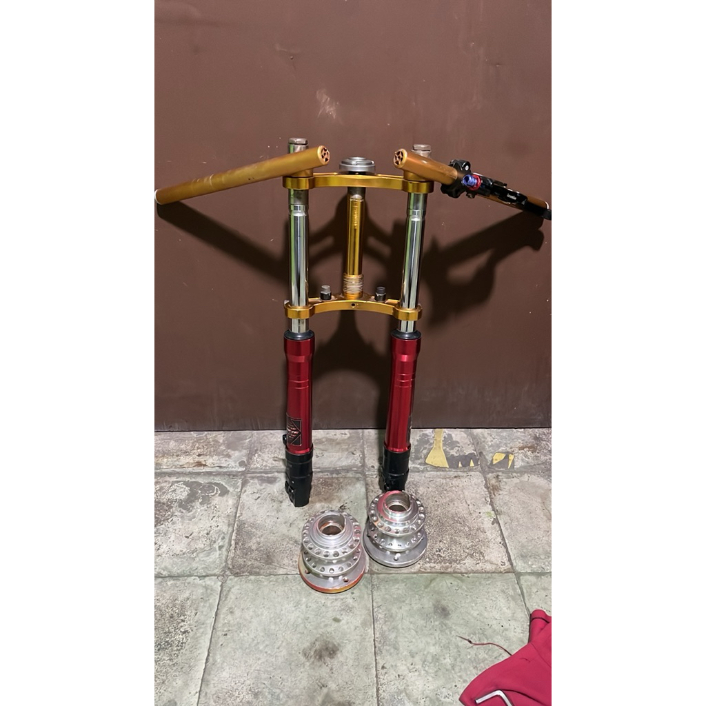 segitiga shockbreker depan mio drag shock depan drag untuk mio tinggal pasang