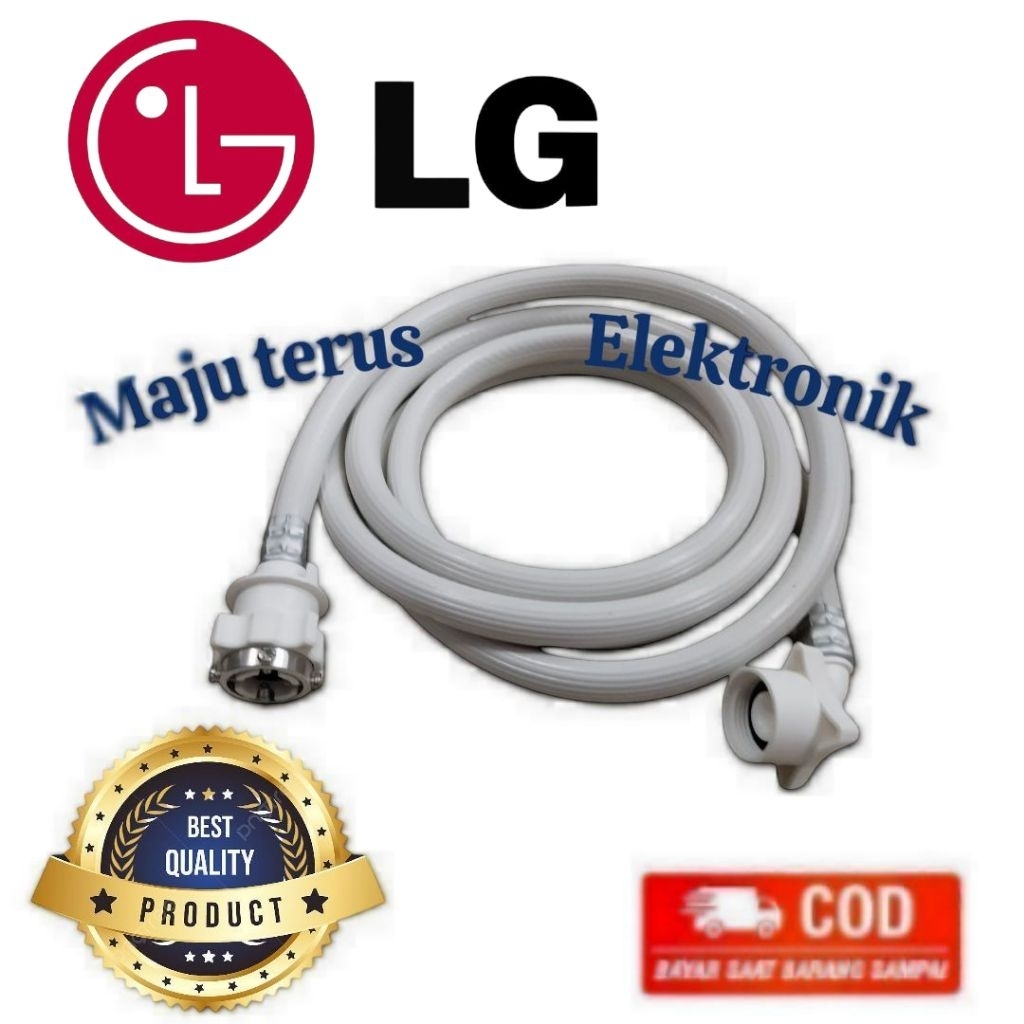 SELANG MESIN CUCI 1 TABUNG LG  /SELANG WATER INLET MASUK AIR MESIN CUCI LG