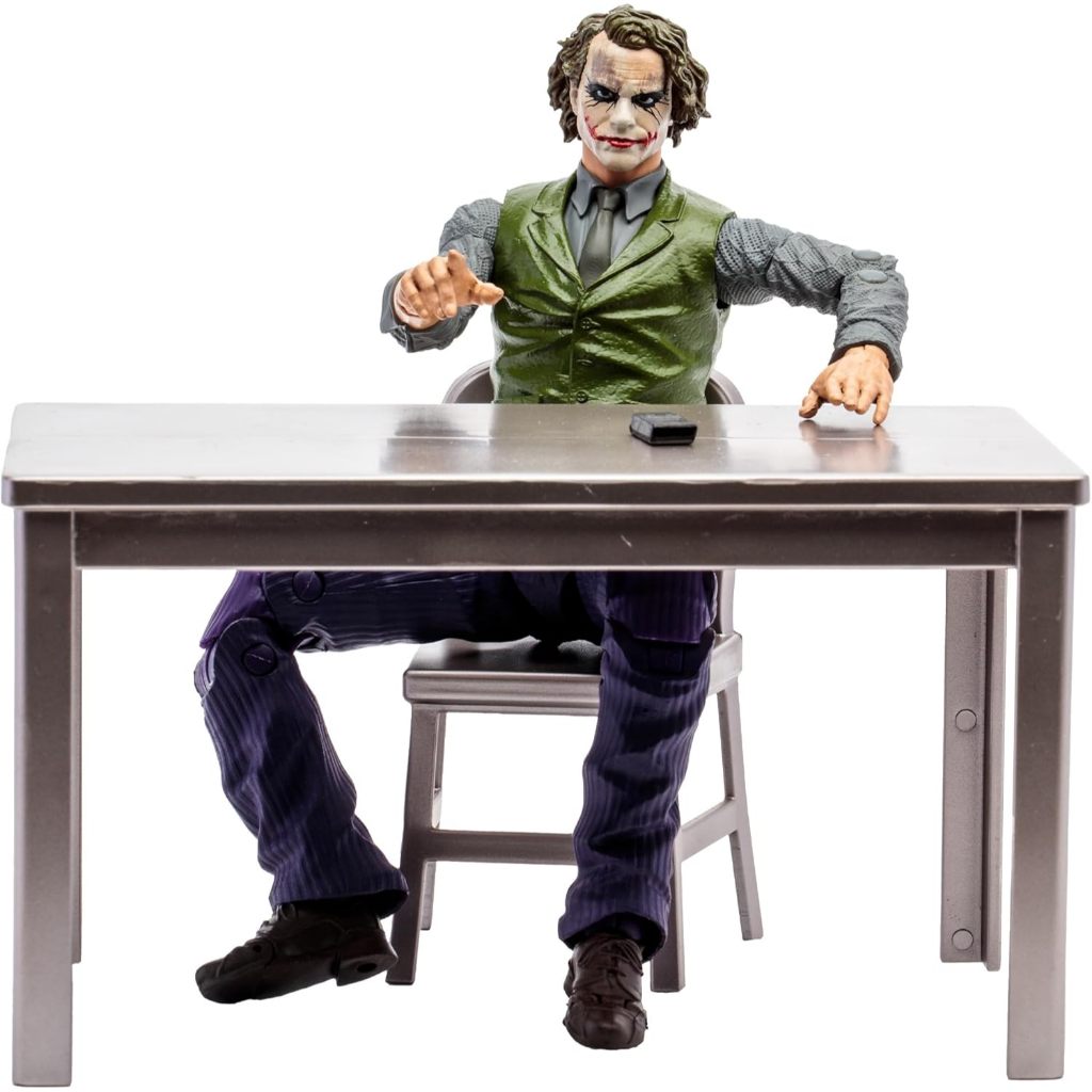 Mcfarlane Dc The Joker In The Cell Action Figure (The Dark Knight) Multicolor Tm15399