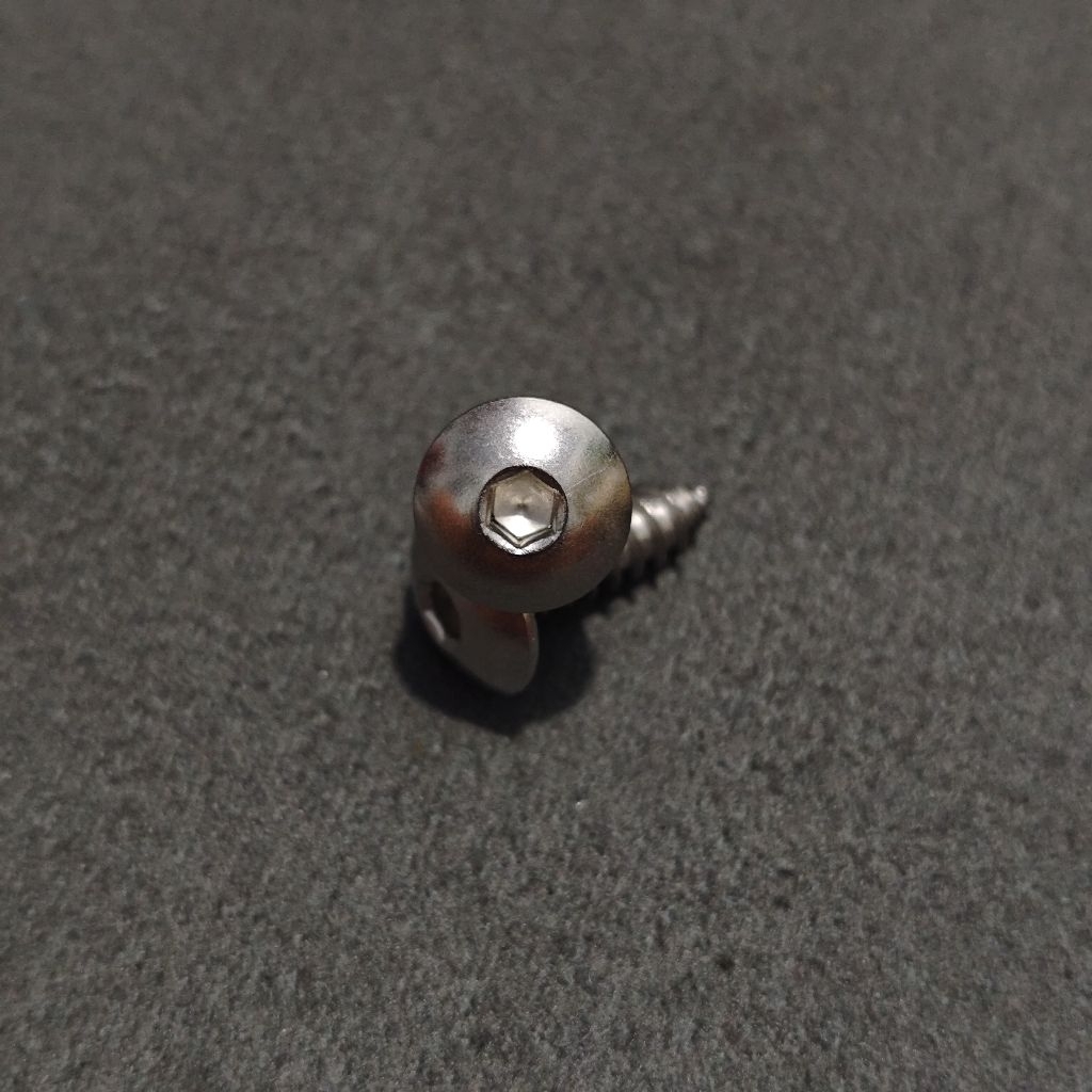 Baut body baut cacing skrup sekrup yamaha stainless