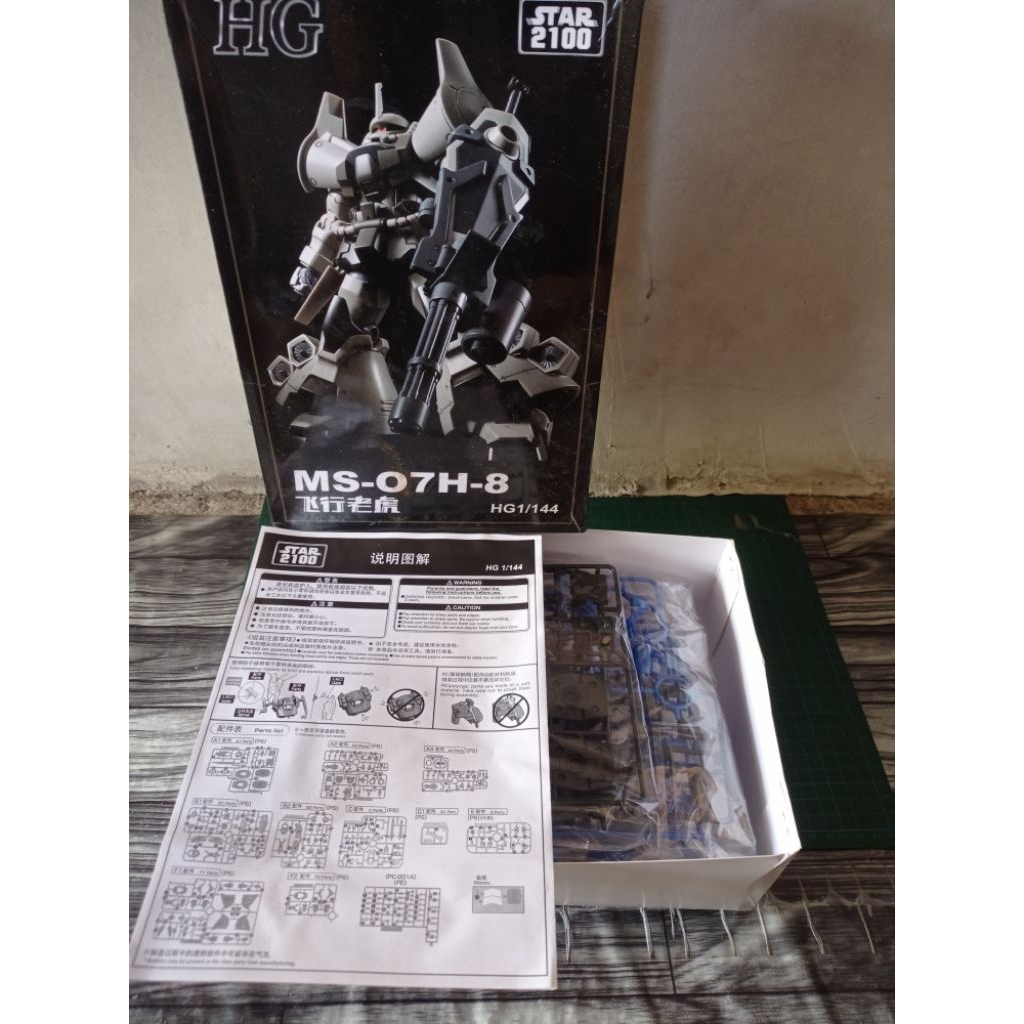 HG 1:144 Gouf Dessert Mode, Blue Ver Star Model